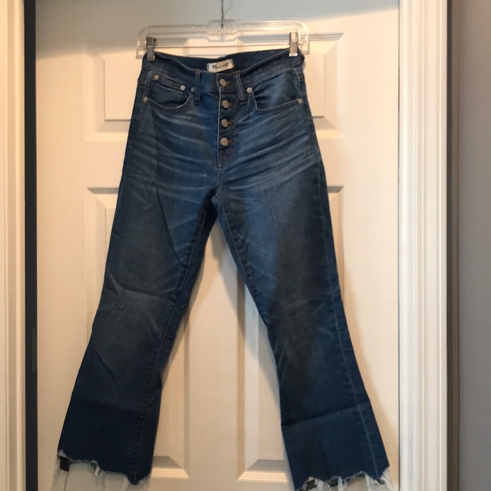 Madewell cali demi boot jeans